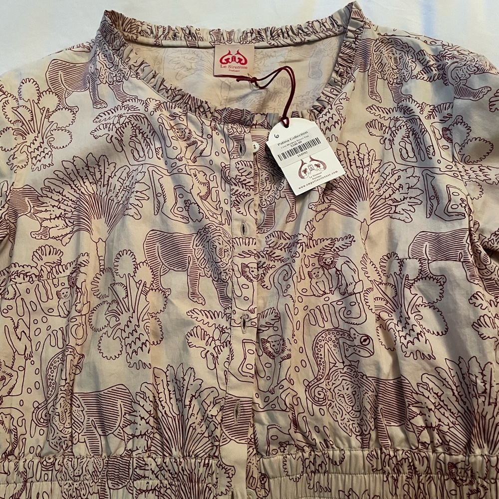 Emporio Sirenuse - Rosei Lion and Monkey top NWT